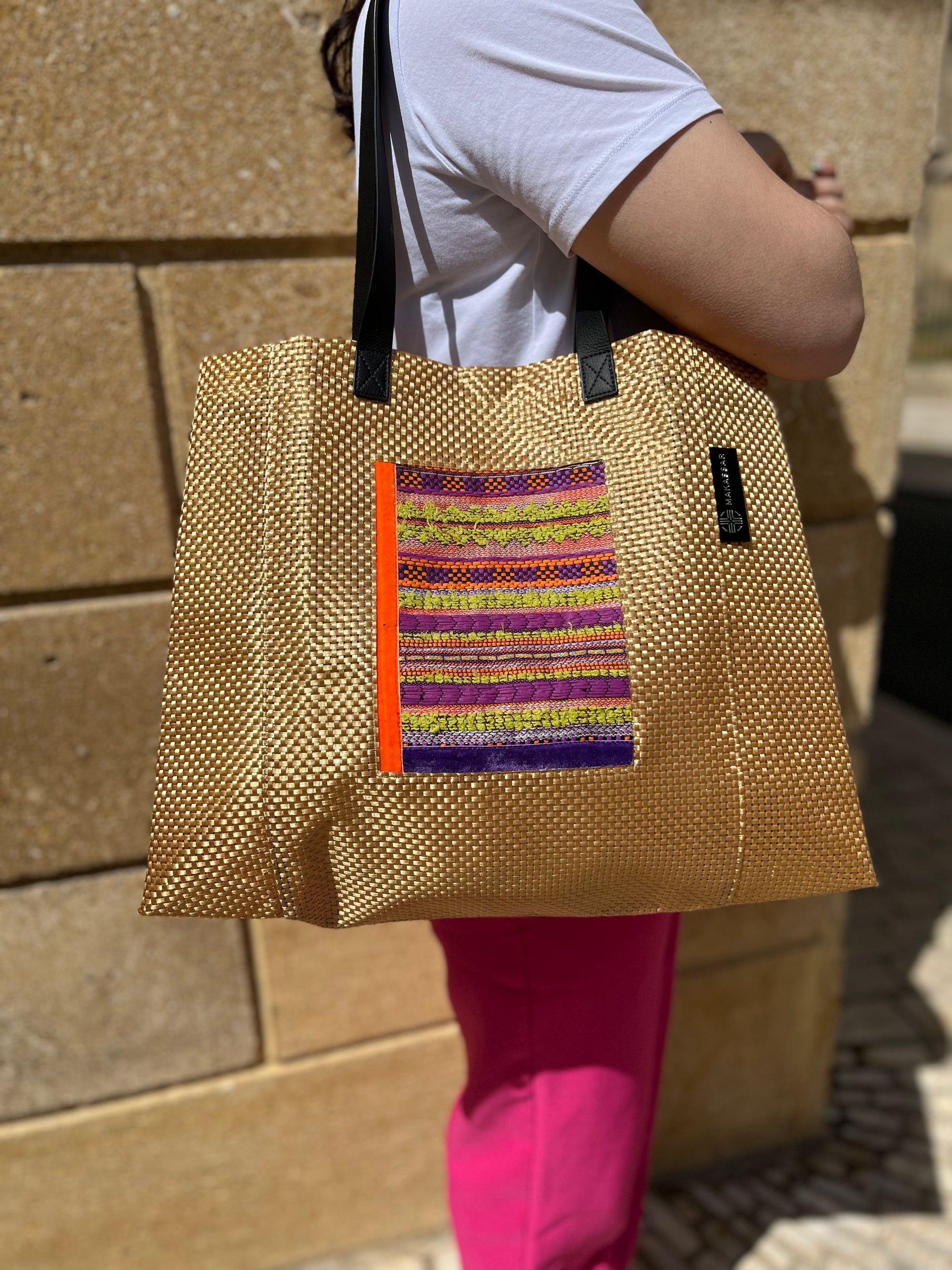 MAKASSAR - CABEO BOHO GOLD violet