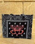 FLEUR DE PIRATES - Sac cabas Bandana