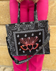 FLEUR DE PIRATES - Sac cabas Bandana