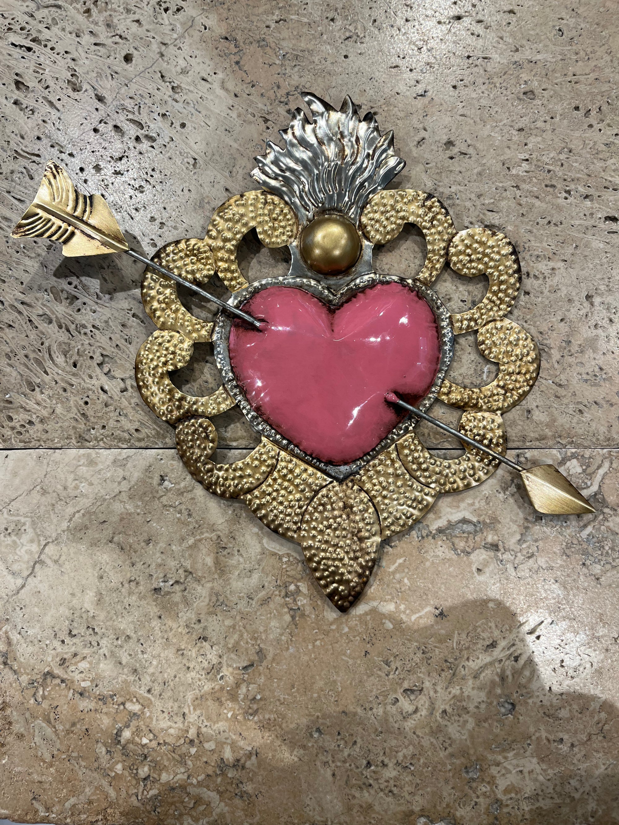 EX VOTO - Coeur flèche