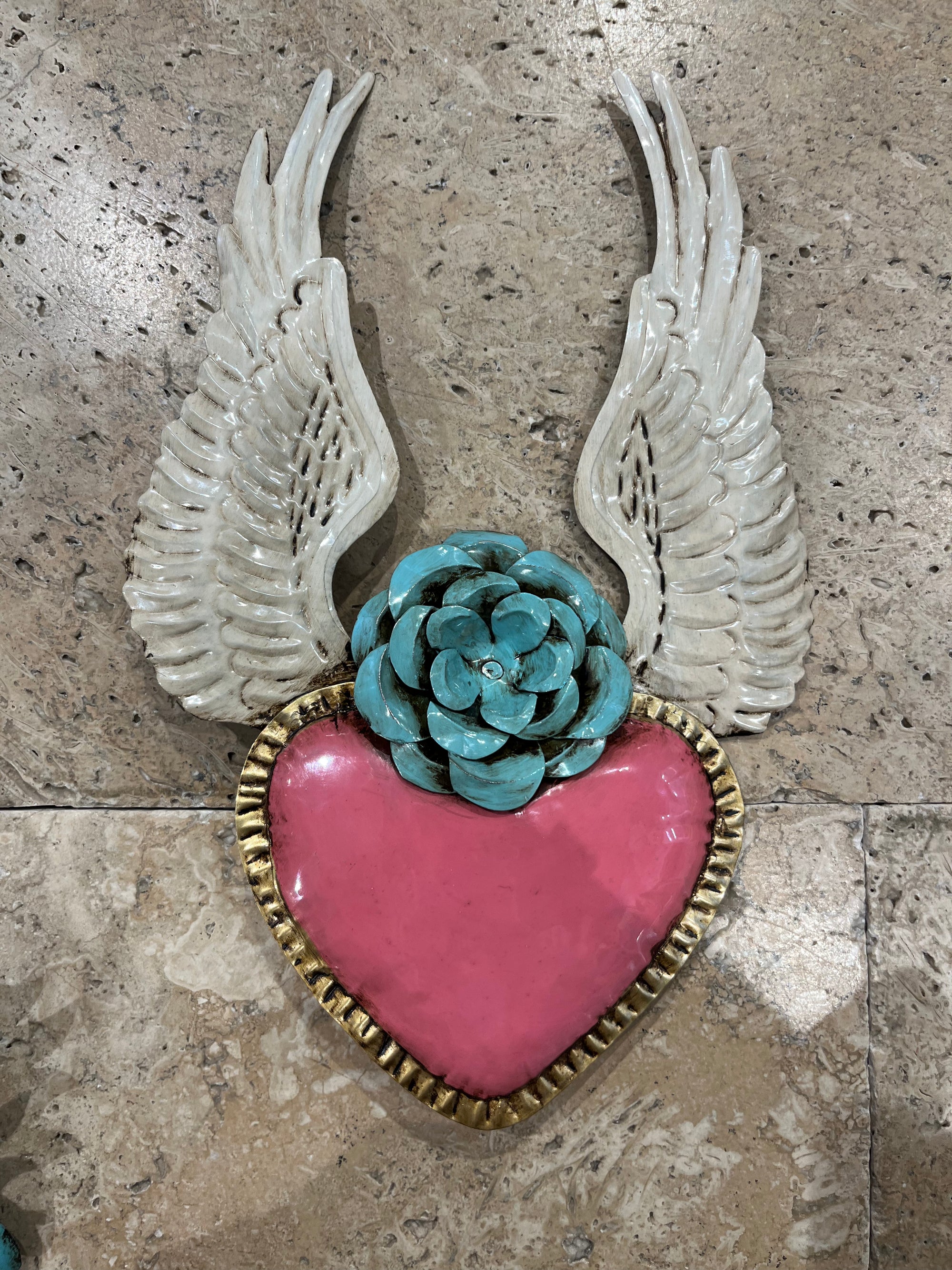 EX VOTO - Coeur ailes