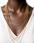 GAS BIJOUX - COLLIER ROMEO METAL DORÉ