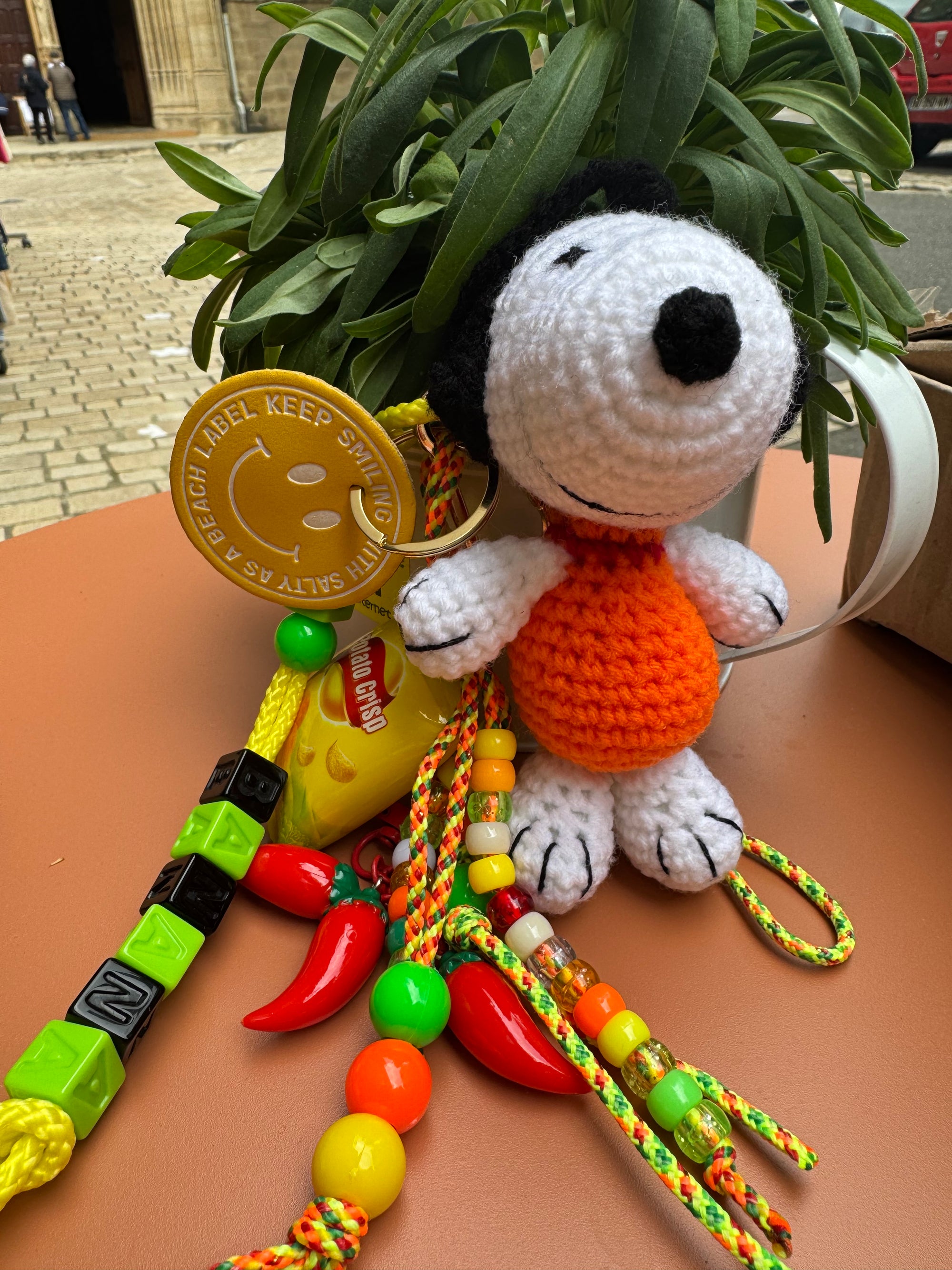 SALTY AS A BEACH - Bijoux de sac - CAPSULE SNOOPY - Numéro 7