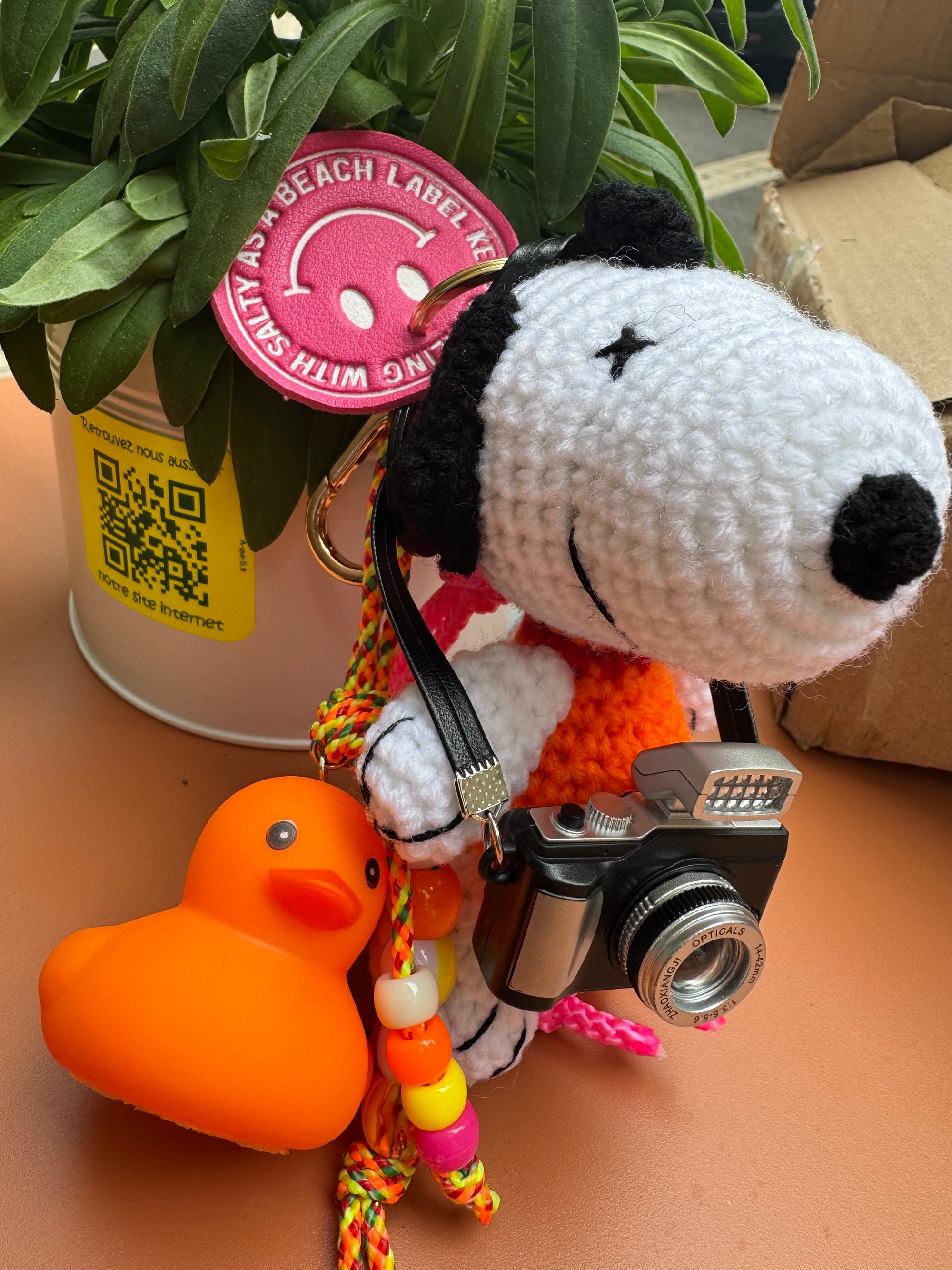SALTY AS A BEACH - Bijoux de sac CAPSULE SNOOPY - numero 1
