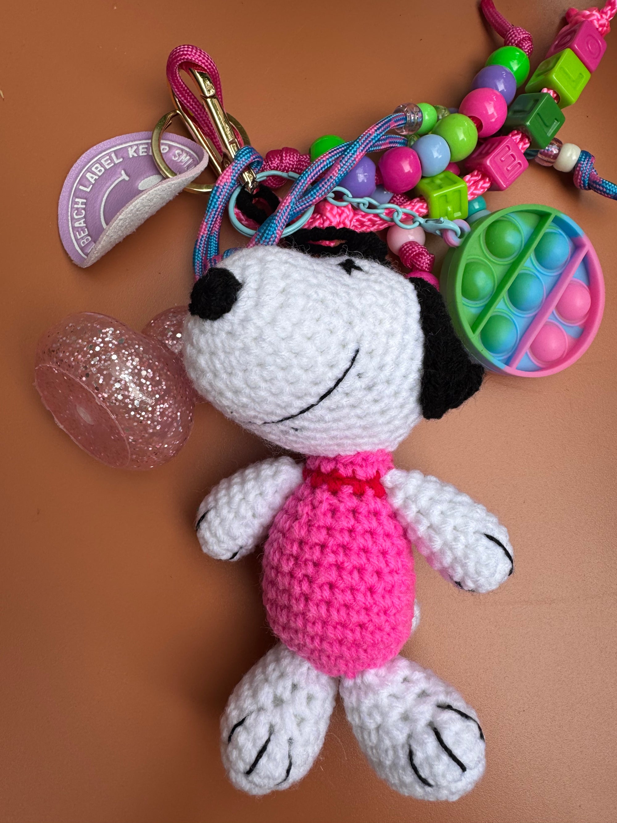 SALTY AS A BEACH - Bijoux de sac - CAPSULE SNOOPY - Numéro 8