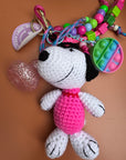 SALTY AS A BEACH - Bijoux de sac - CAPSULE SNOOPY - Numéro 8