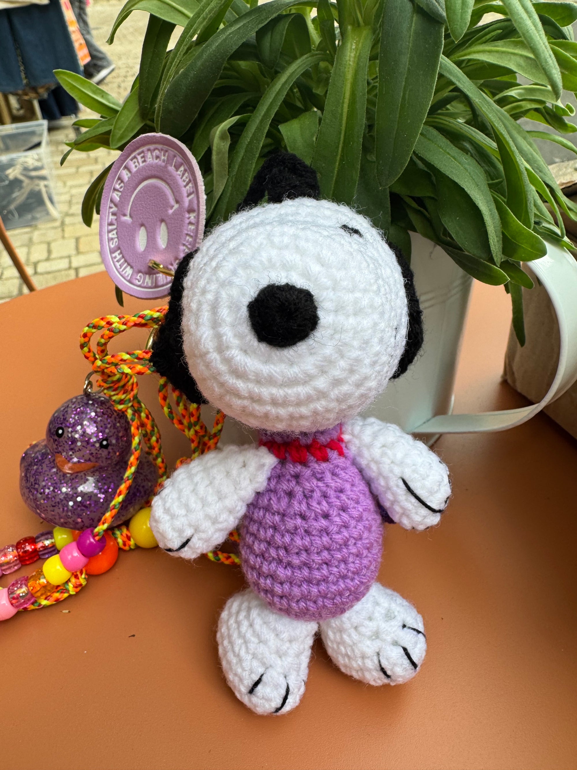 SALTY AS A BEACH - Bijoux de sac - CAPSULE SNOOPY - Numéro 6