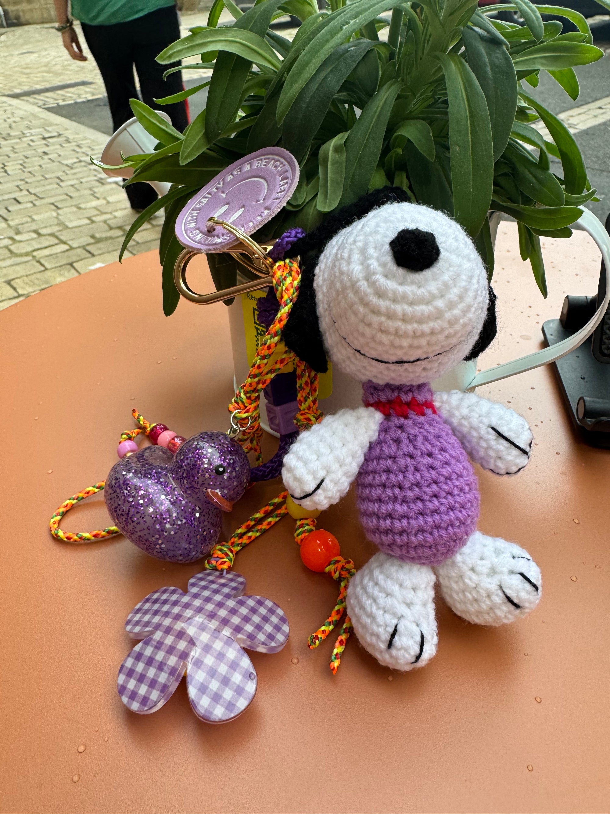 SALTY AS A BEACH - Bijoux de sac - CAPSULE SNOOPY numéro 2