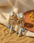 GAS BIJOUX - BOUCLES D'OREILLES BALANDRA CLIPS DORÉES