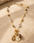 GAS BIJOUX - COLLIER GIPSEA CHARMS DORÉ