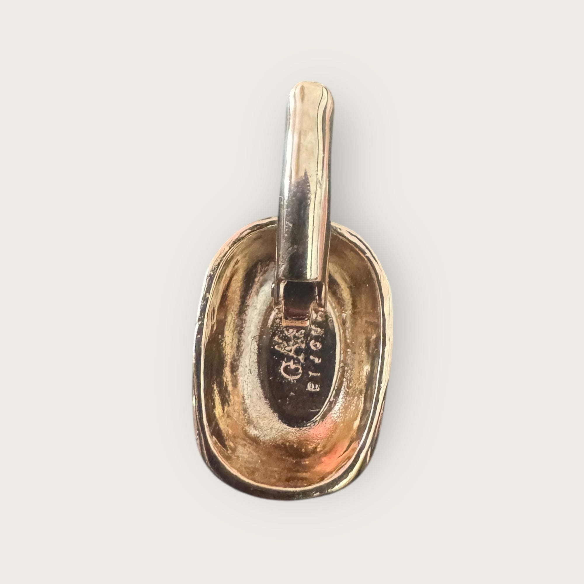 GAS BIJOUX - Boucles d'oreilles SCARAMOUCHE émail dorées à l'or fin