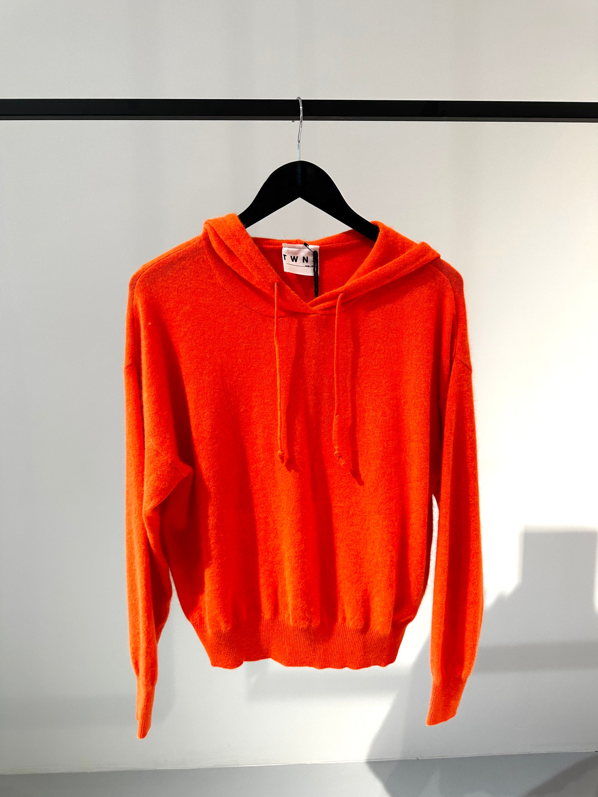 TWINS - Pull a capuche - KN 25014 - ORANGE FLUO