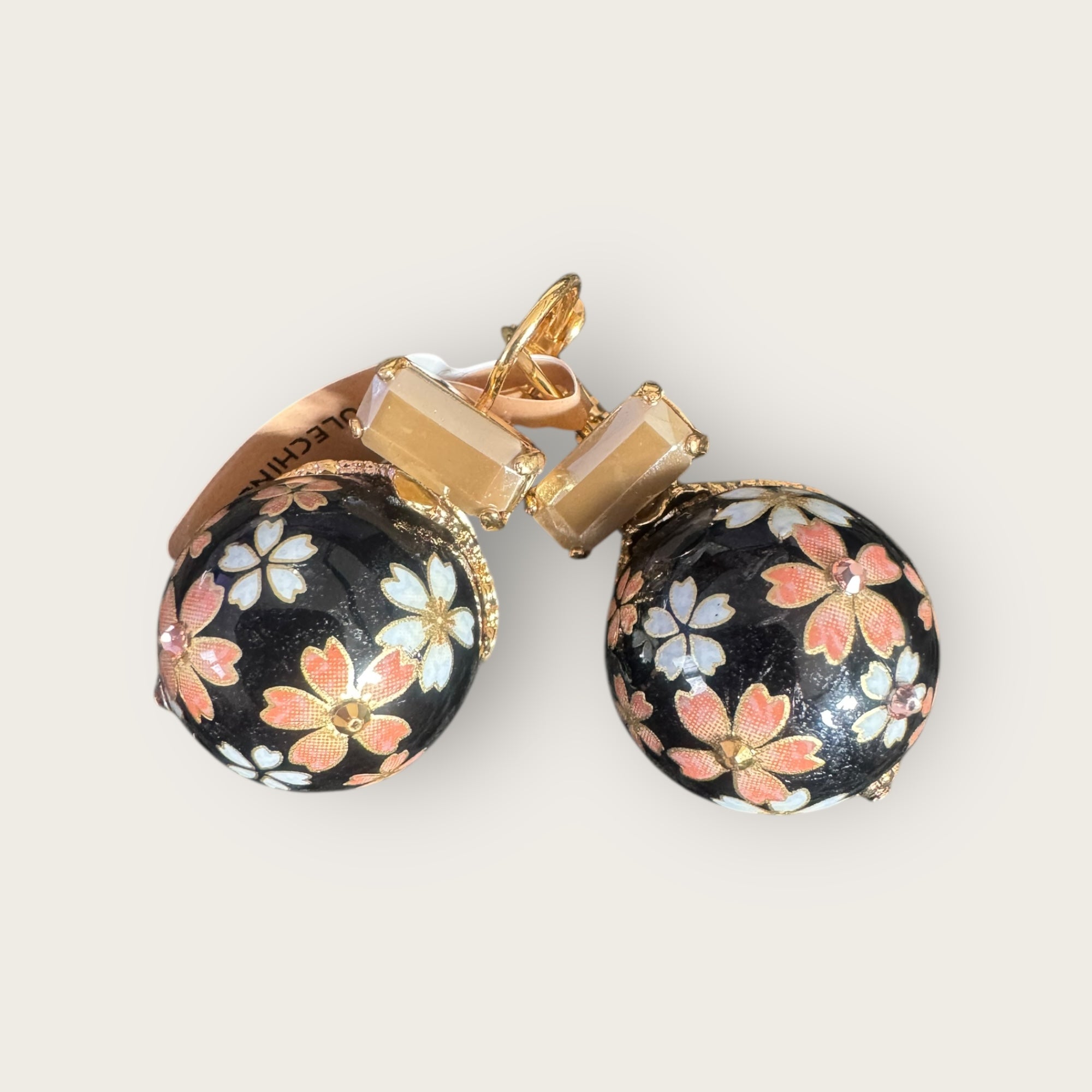 GAS BIJOUX - Boucles d'oreilles DECALCO dorées à l'or fin