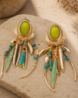GAS BIJOUX - BOUCLES D'OREILLES BALANDRA - CLIPS - Métal doré