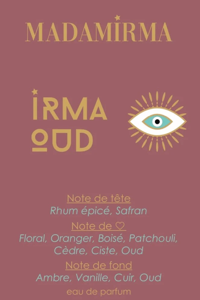 MADAMEIRMA - Eau de parfum - Irma oud 100 ml