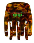 GIGI - Jolie pince ambre