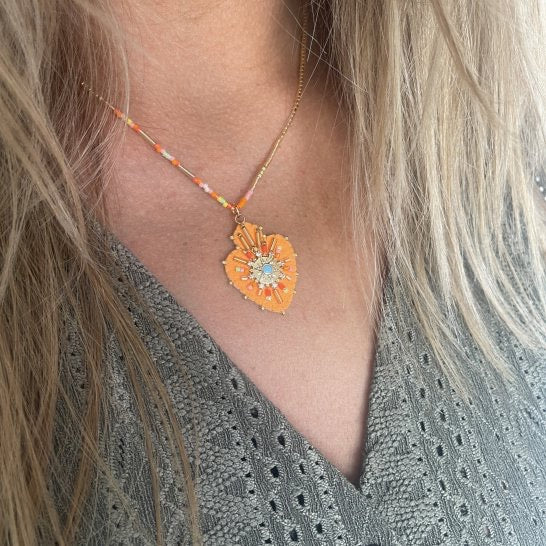 HYPNOCHIC - Collier Julia - orange