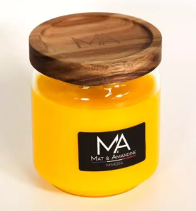 MAT & AMANDINE - Bougie Mimosa