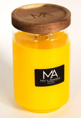 MAT & AMANDINE - Bougie Mimosa