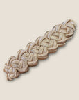 EFFET BIJOUX - BARRETTE en passementerie - DORE