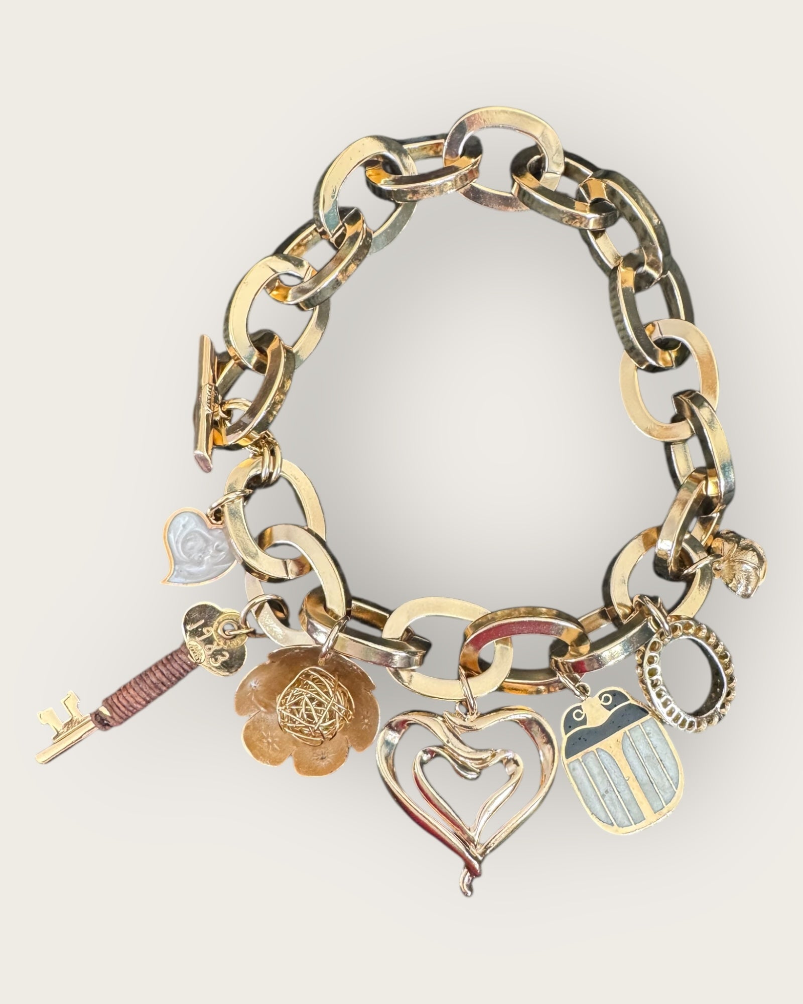 GAS BIJOUX - Collier MAILLE FADA CHARMS - PIECE RARE collaboration de Marie GAS avec l'artiste Francoise