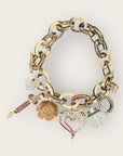 GAS BIJOUX - Collier MAILLE FADA CHARMS - PIECE RARE collaboration de Marie GAS avec l'artiste Francoise