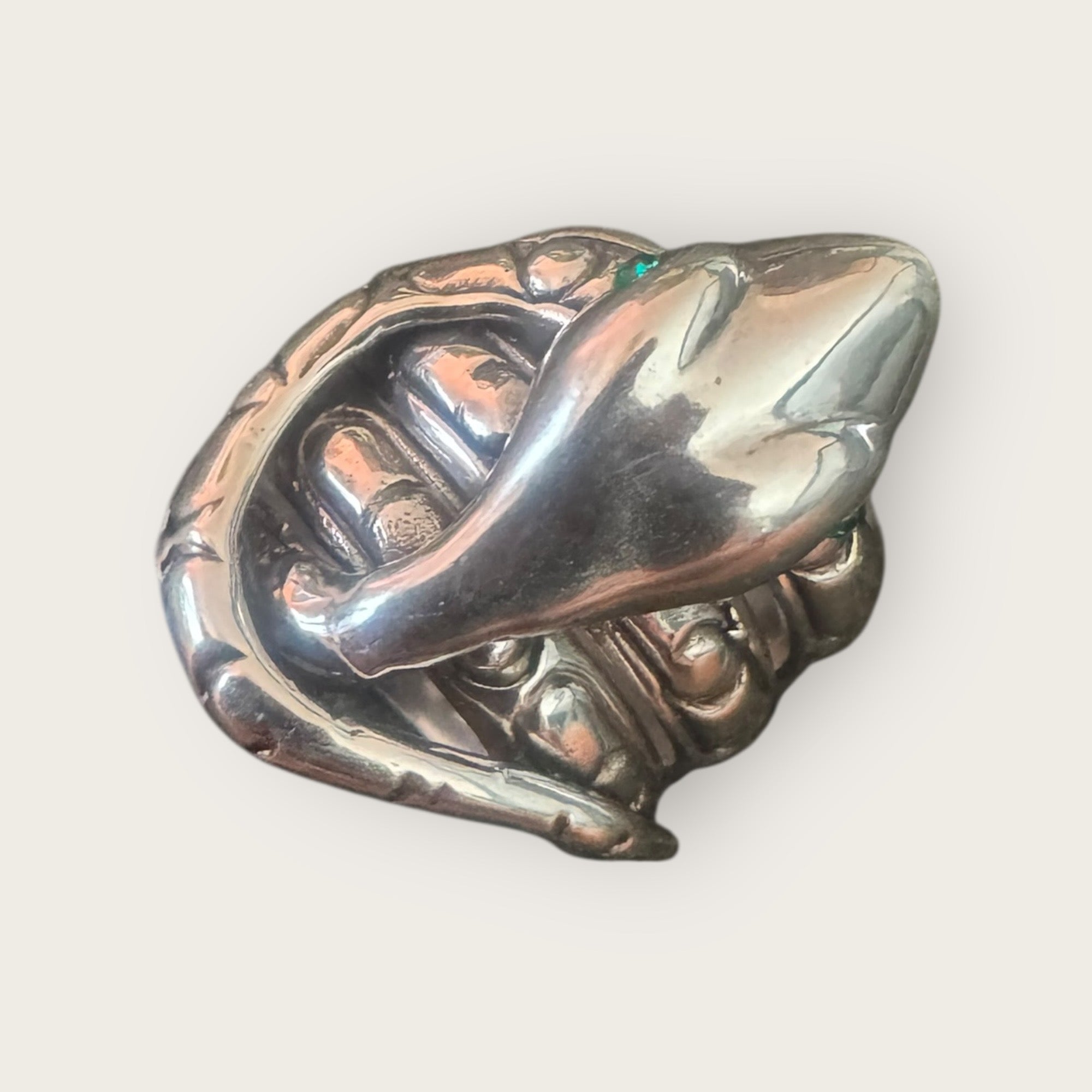 GAS BIJOUX - Bague NAKAMI argenté taille 54