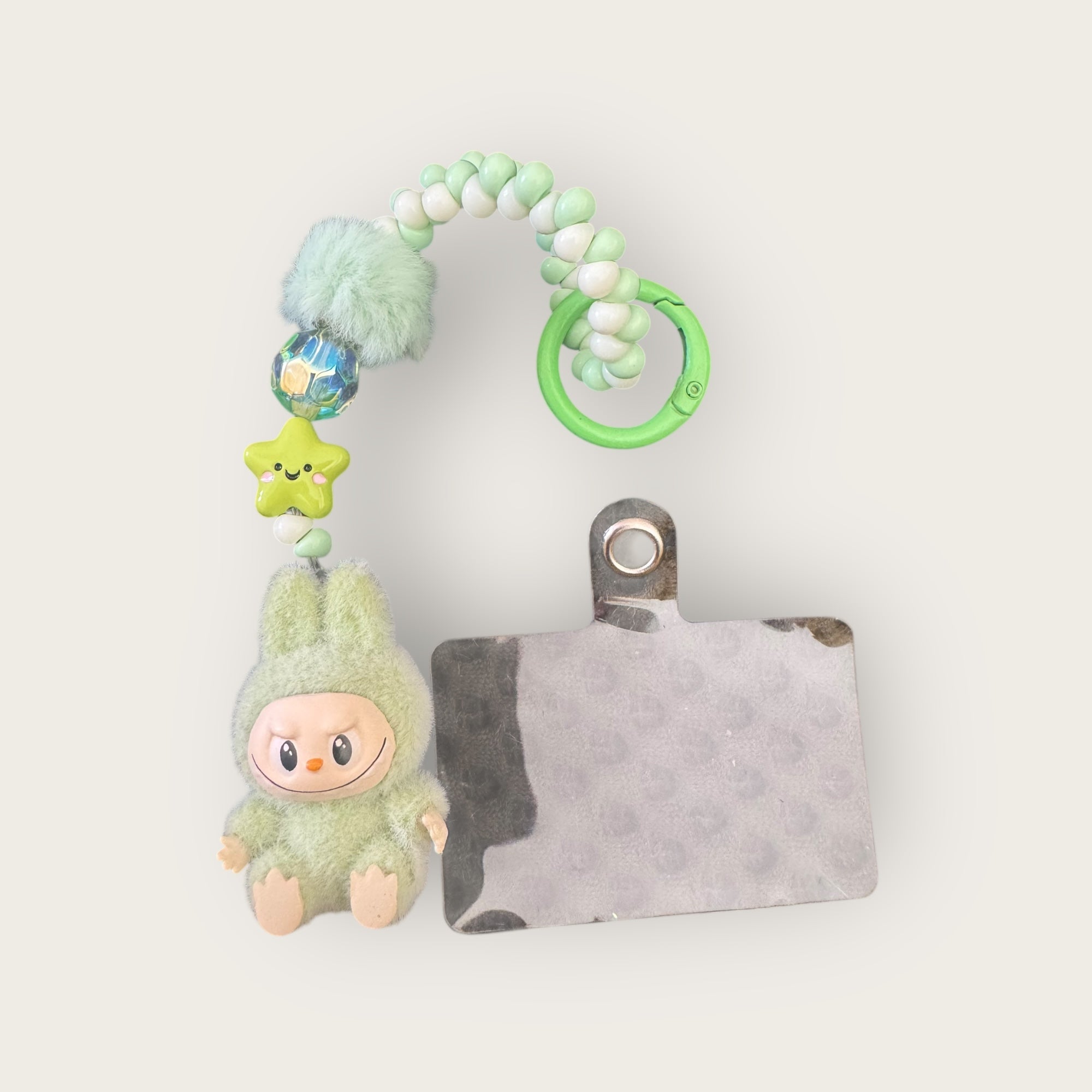LABUBU - Bijoux de sac ou bijoux de téléphone - VERT