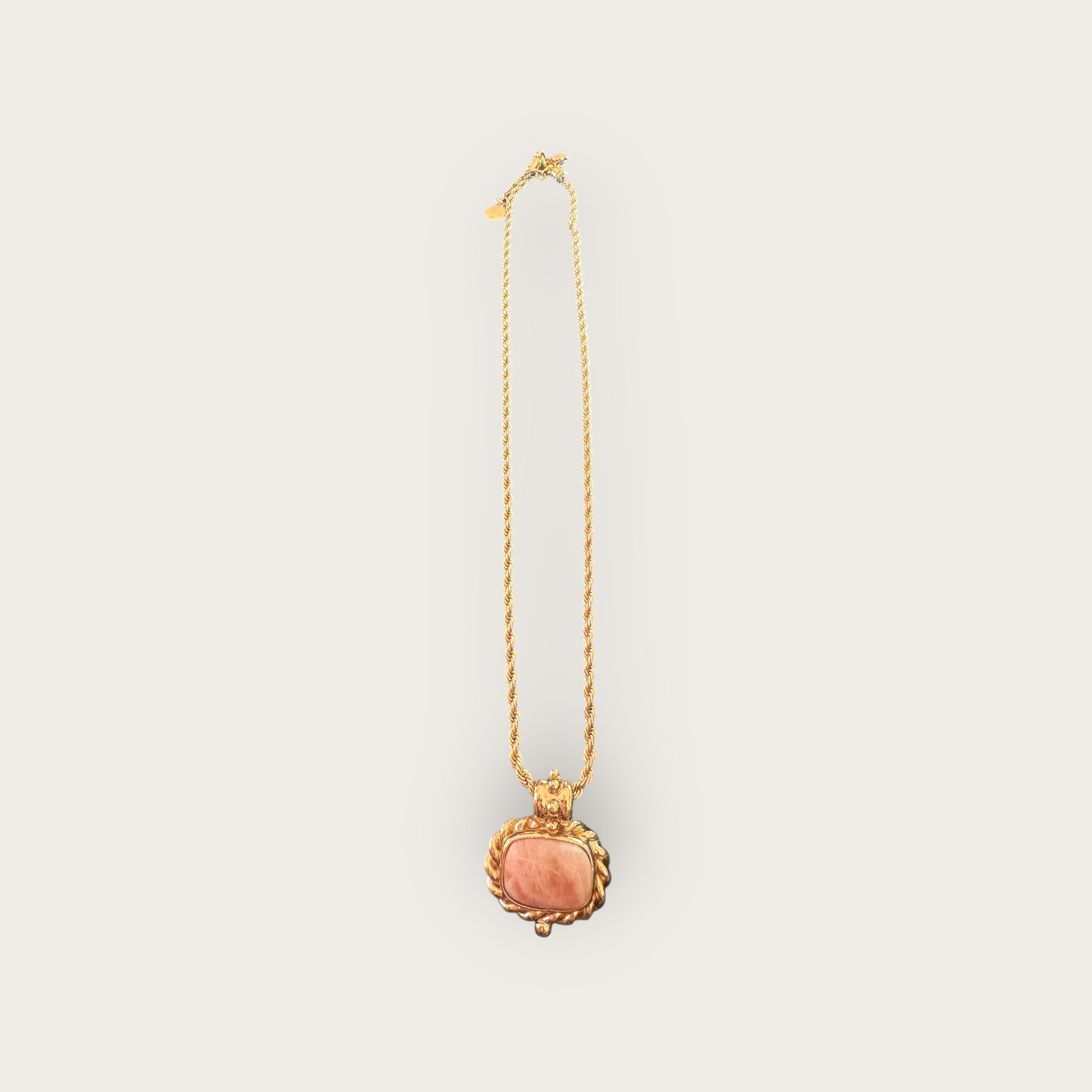 GAS BIJOUX - Collier AMARANTE doré à l'or fin - Jaspe - NOUVELLE COLLECTION