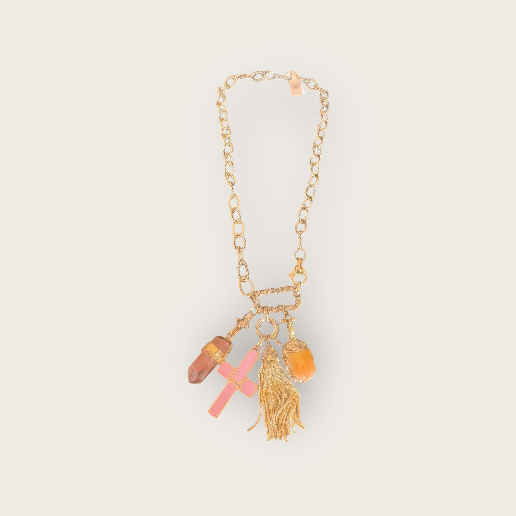 GAS BIJOUX - Collier CONSTANTINE doré à l'or fin