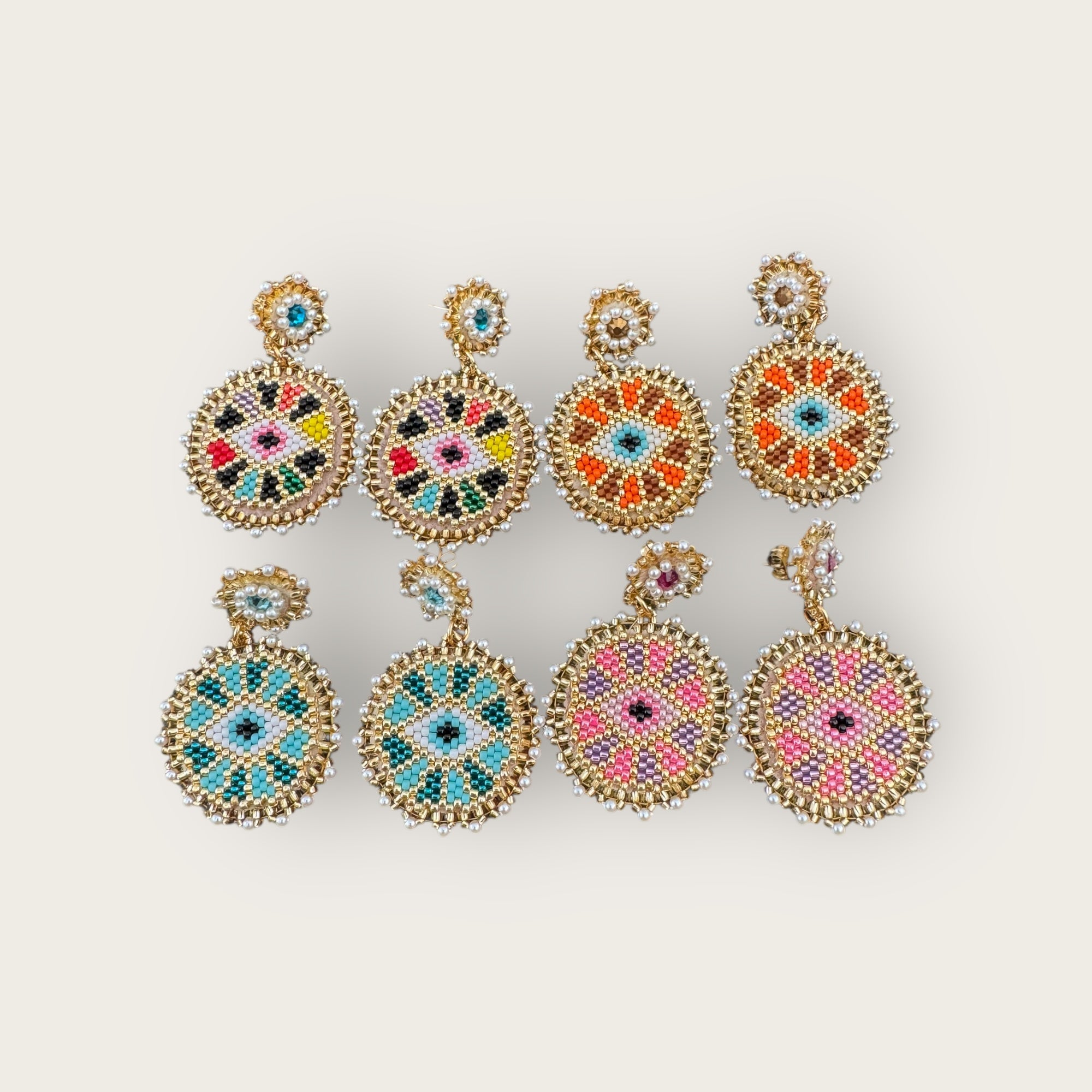 HYPNOCHIC - Boucles d'oreilles EYES MIUYKI - 4 MODELES au choix