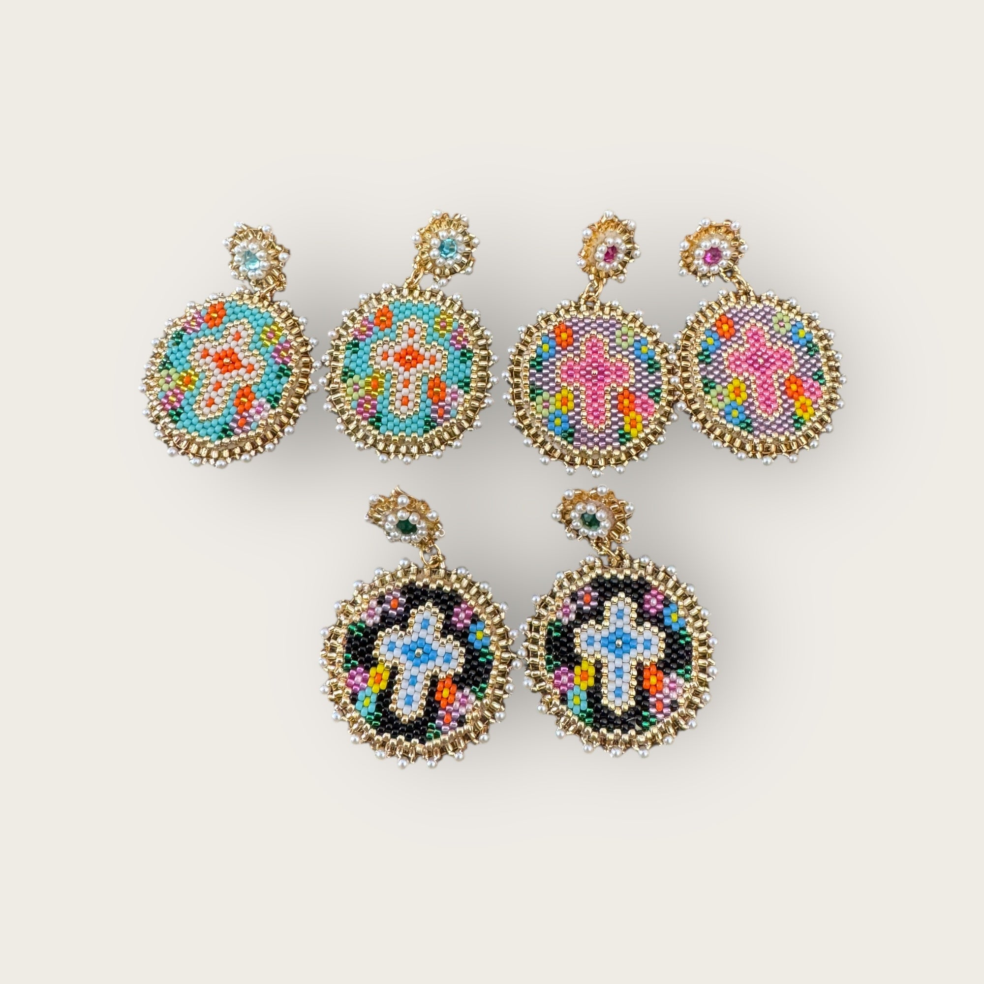 HYPNOCHIC - Boucles d'oreilles MARIE Miuyki - 3 modèles au choix