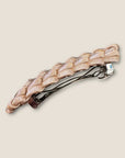 EFFET BIJOUX - BARRETTE en passementerie - DORE