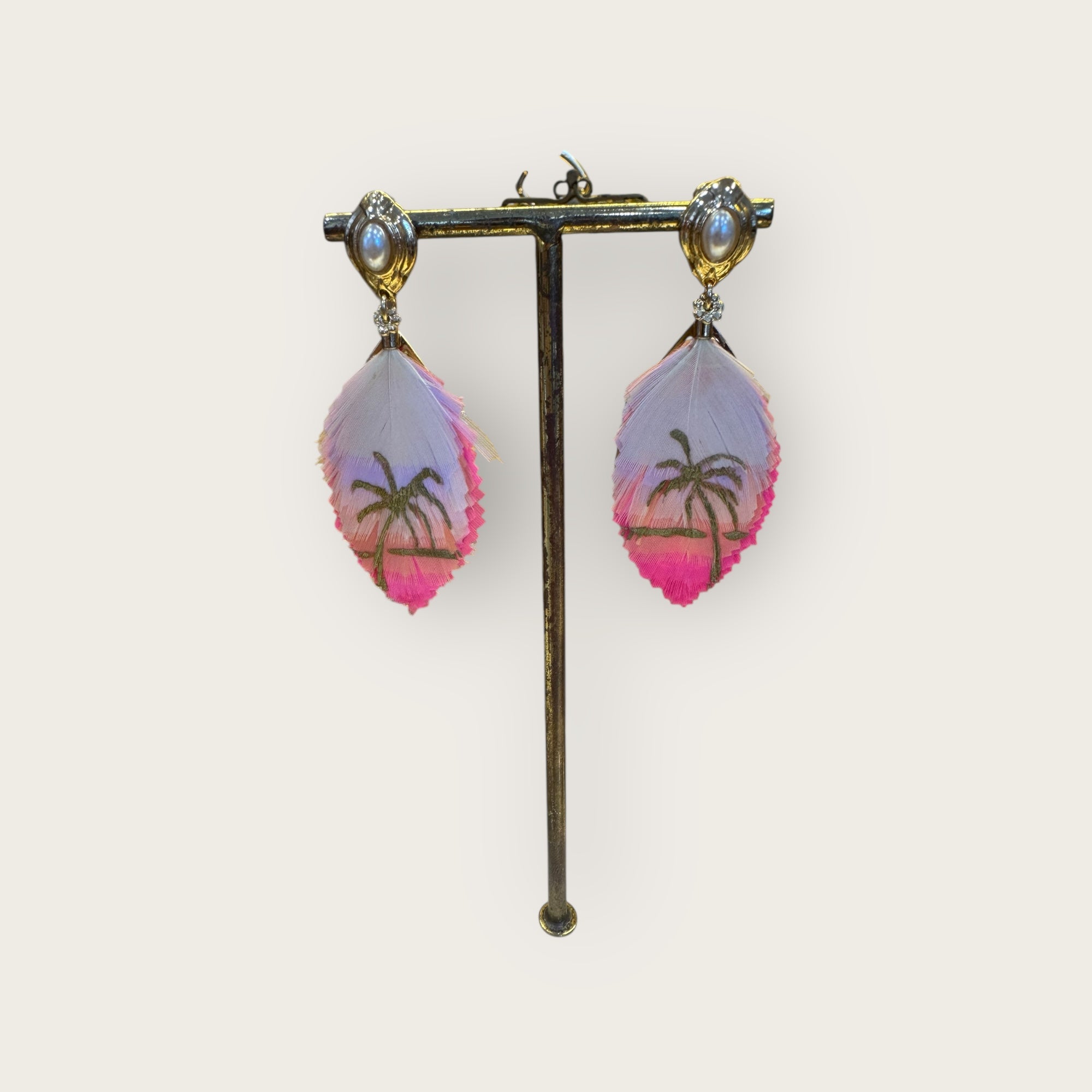 GAS BIJOUX - Boucles d'oreilles Sao Bleu petit modèle