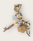 GAS BIJOUX - Collier MAILLE FADA CHARMS - PIECE RARE collaboration de Marie GAS avec l'artiste Francoise
