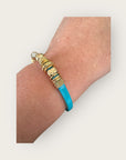 GAS BIJOUX - Bracelet SARI BIS STRASS doré à l'or fin - Taille 1