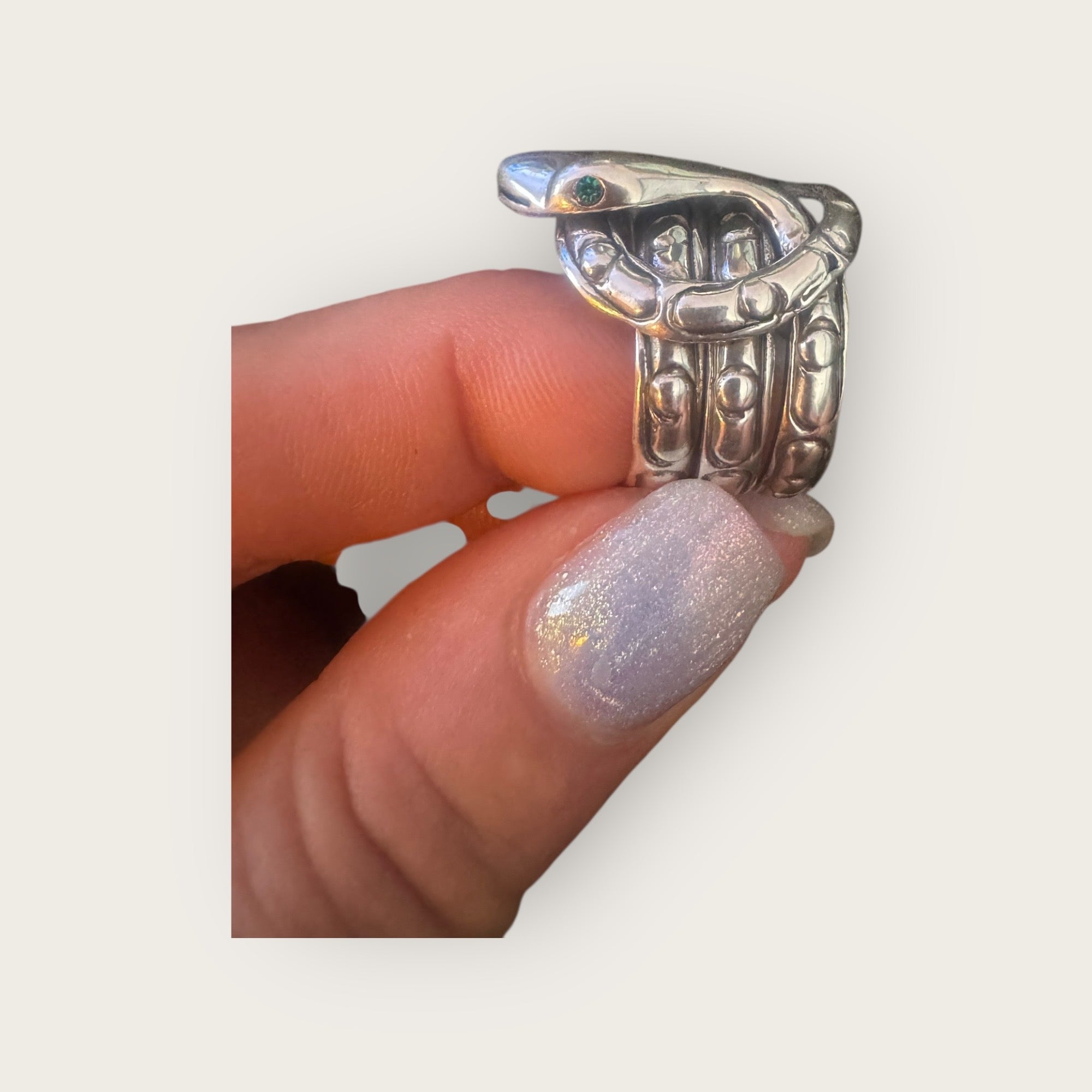 GAS BIJOUX - Bague NAKAMI argenté taille 54