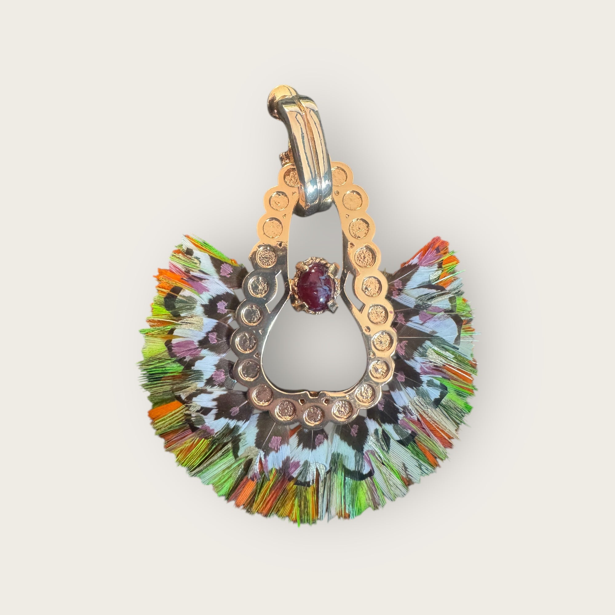 GAS BIJOUX - Boucles d'oreilles FORTALEZA dorées à l'or fin - NOUVELLE COULEUR