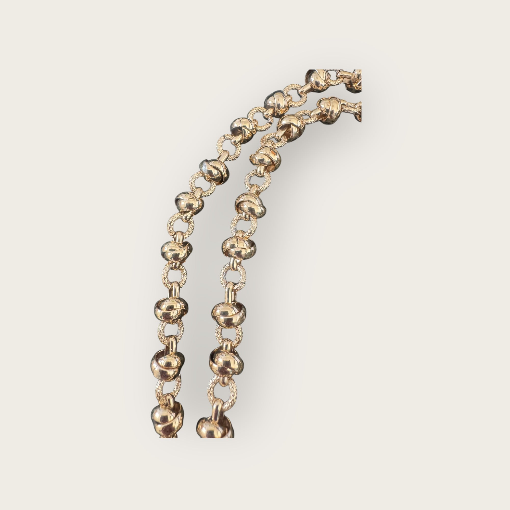 GAS BIJOUX - Collier ATIK double doré à l'or fin