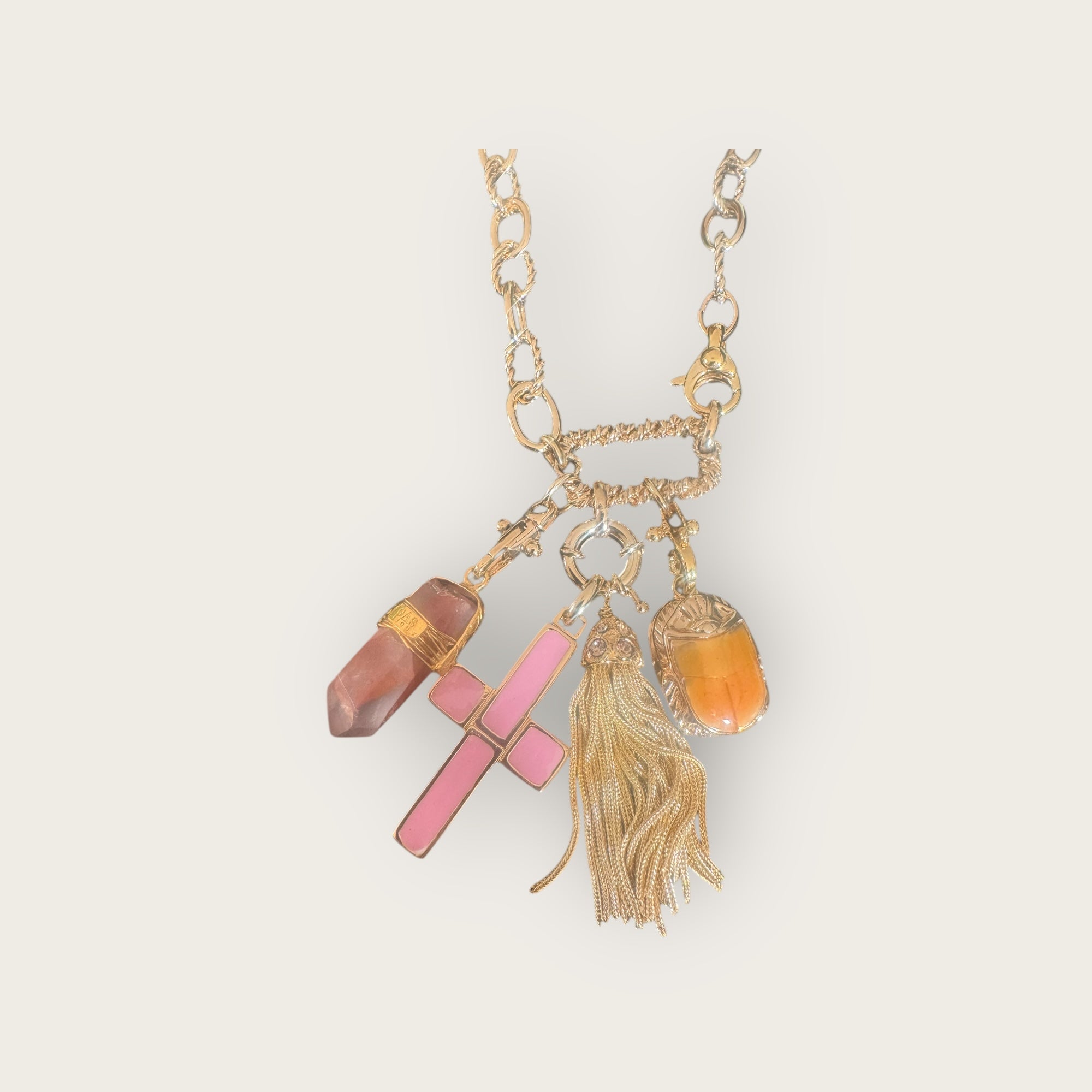 GAS BIJOUX - Collier CONSTANTINE doré à l'or fin