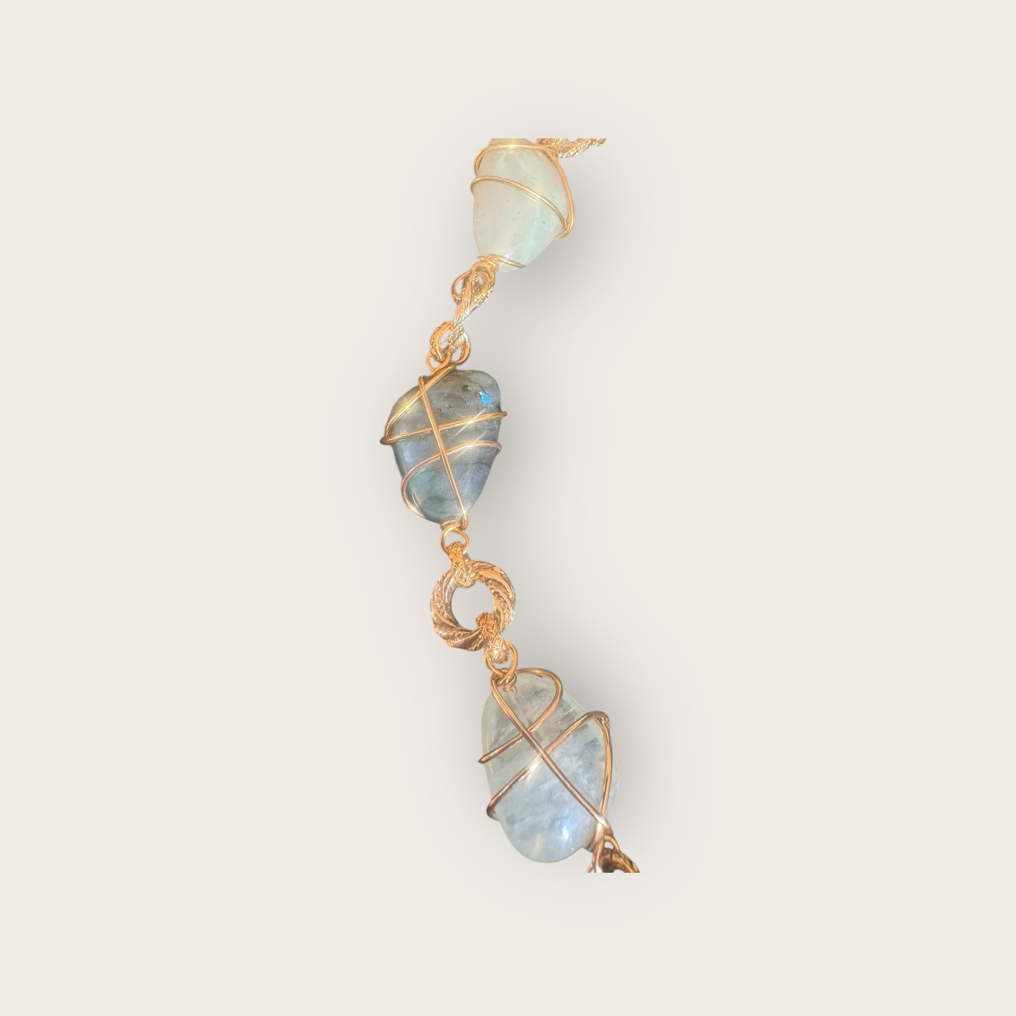 GAS BIJOUX - Collier RAINBOW multi bleu GM