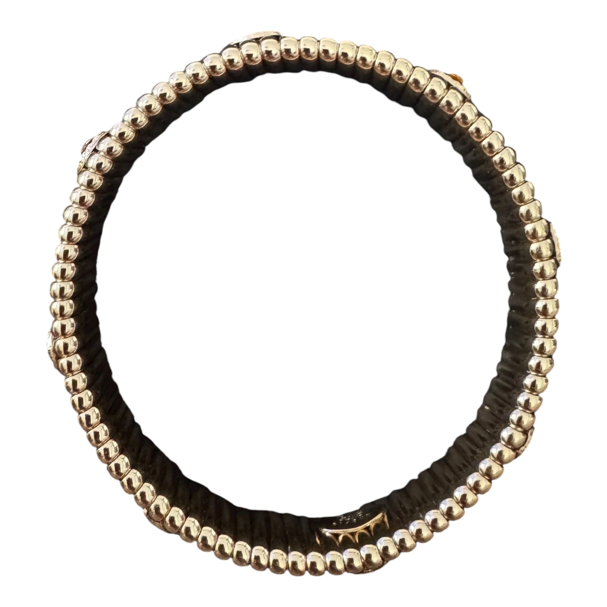 GAS BIJOUX - Bracelet STRADA moyen modèle doré à l’or fin
