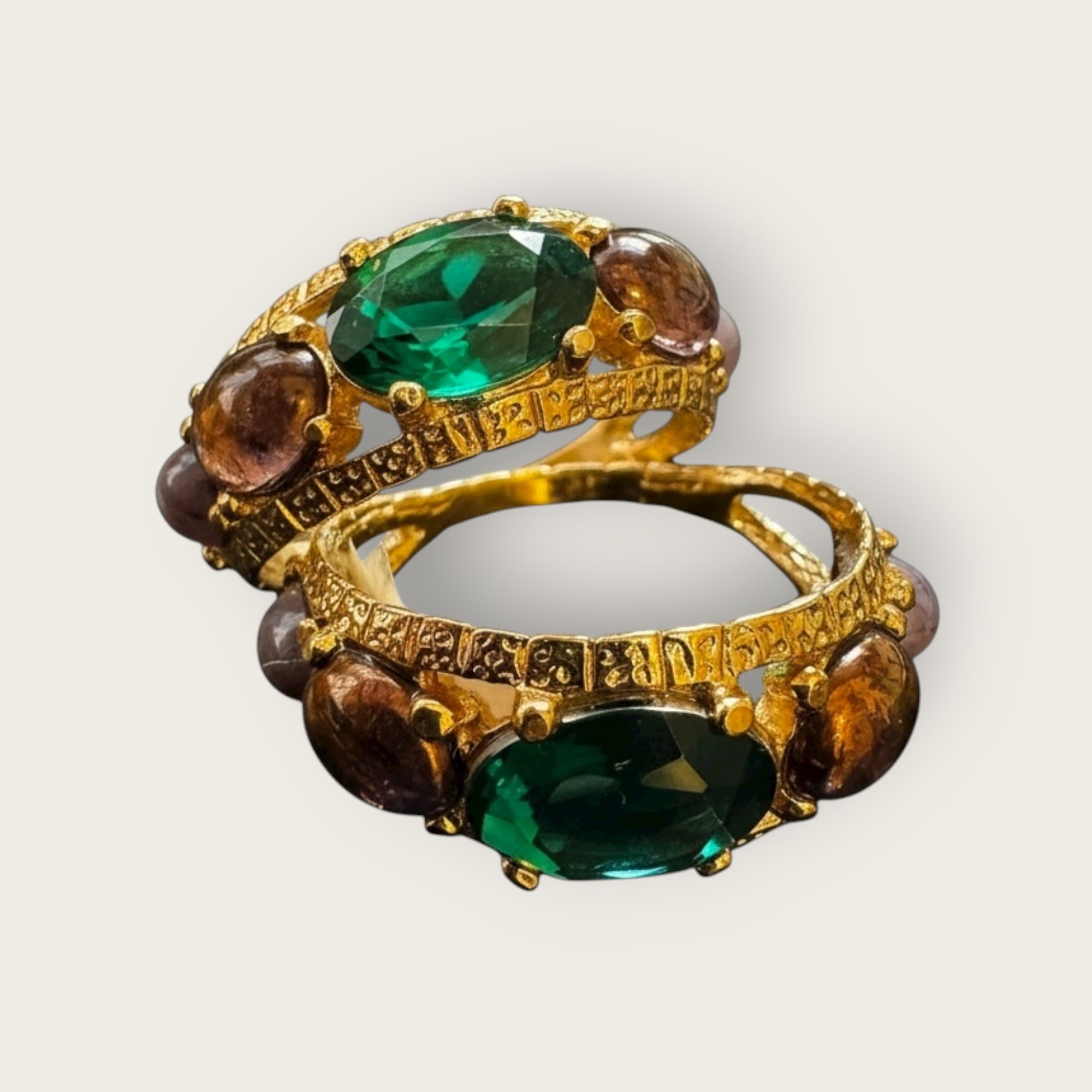 GAS BIJOUX - Boucles d’oreilles OREA dorées à l’or fin à - NOUVEAU MODELE