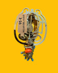 GAS BIJOUX - Broche SCARABEE AJOUREE - PIECE RARE