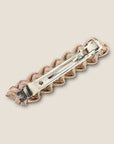 EFFET BIJOUX - BARRETTE en passementerie - DORE