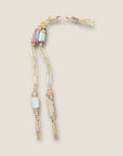 GAS BIJOUX - Collier SCAPULAIRE KALI doré à l’or fin - Calcite et Howlite