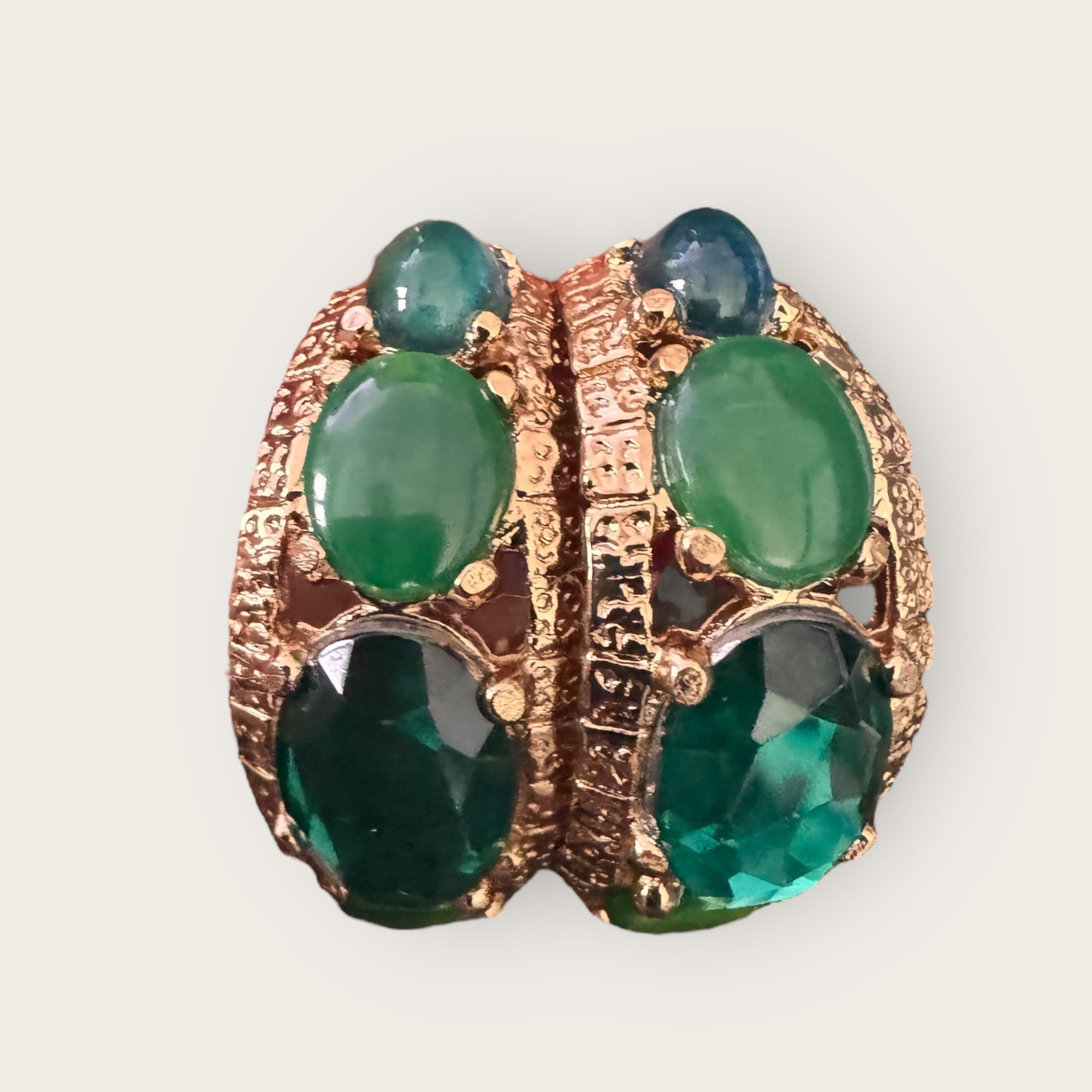 GAS BIJOUX - Boucles d'oreilles OREA - Couleur verte - NOUVEAU MODÈLE