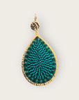 SANTIBE - Boucles d'oreilles MAXI YSE - Vert émeraude - Préciser dormeuses ou clips