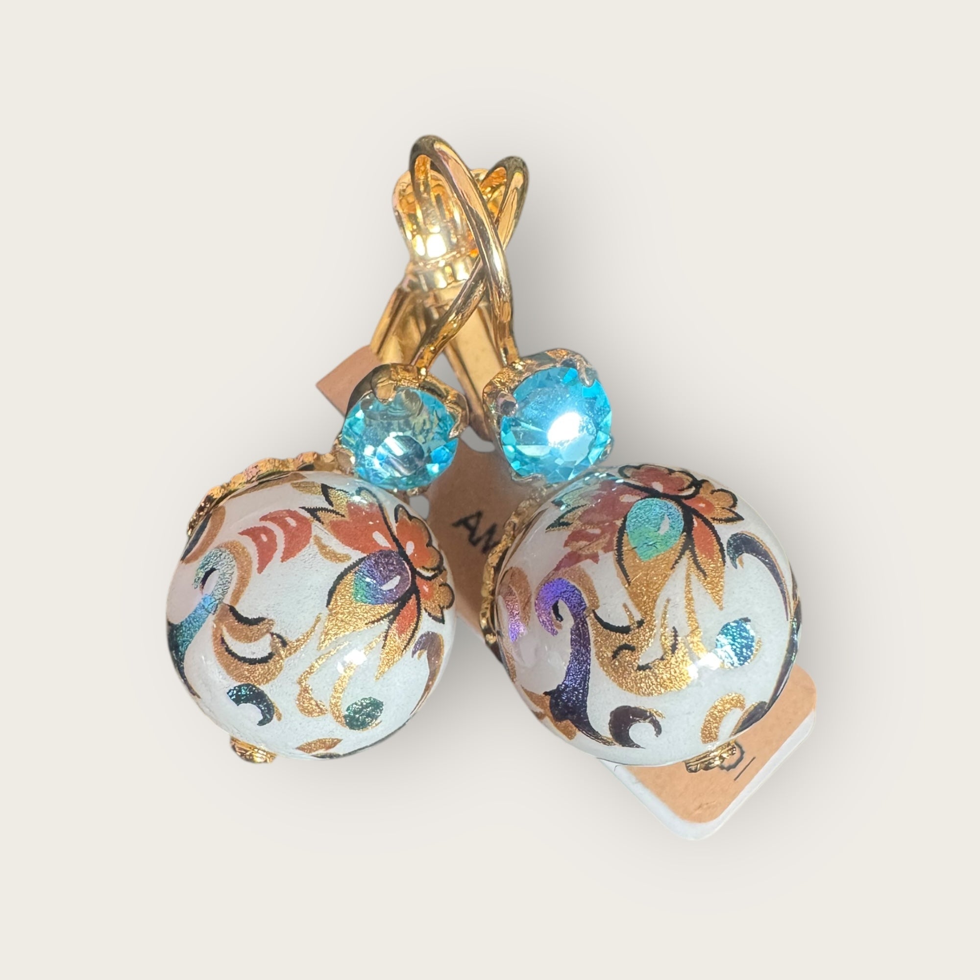 GAS BIJOUX - Boucles d'oreilles DECALCO MINI dorées à l'or fin