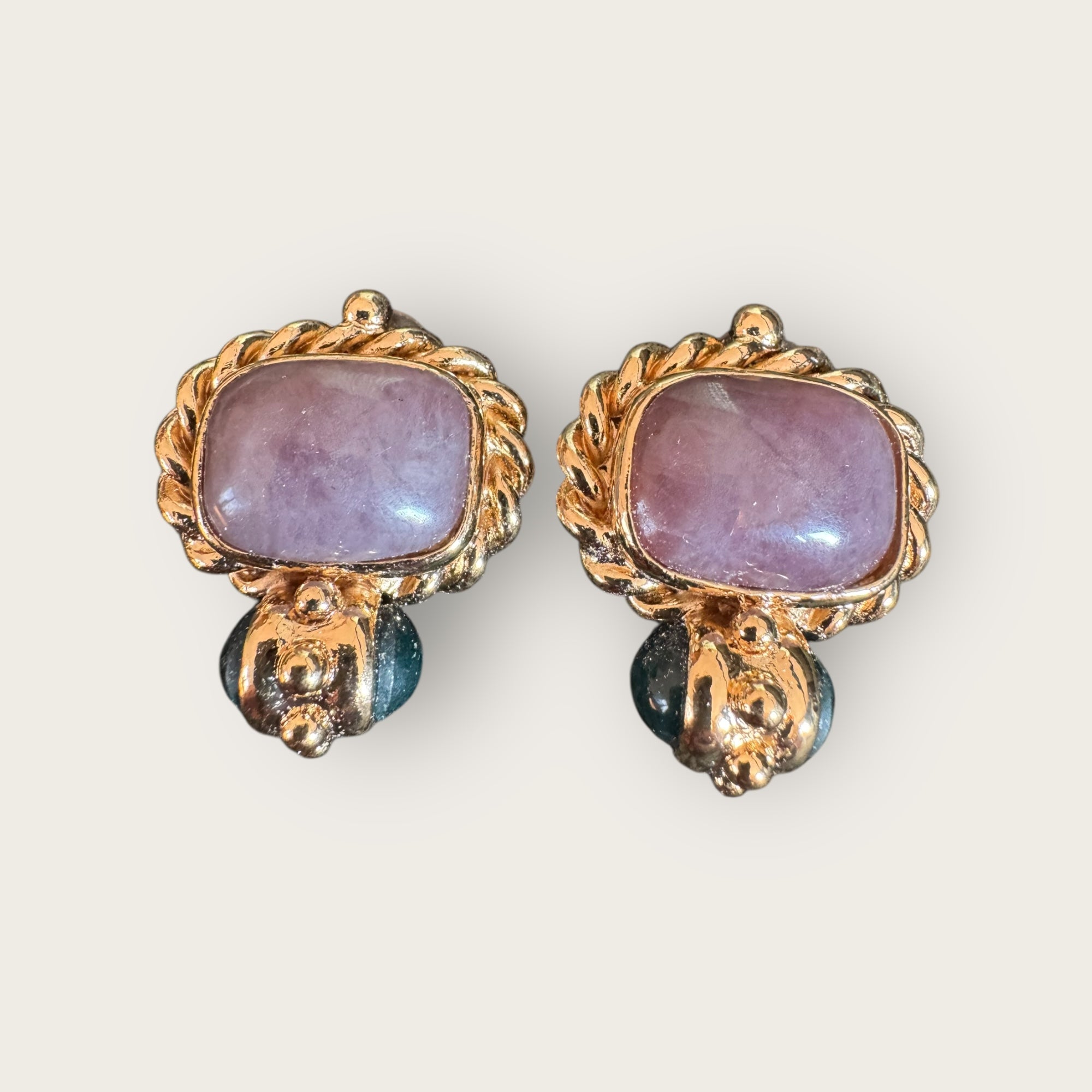 GAS BIJOUX - Boucles d'oreilles AMARANTE CLIPS - NOUVELLE COLLECTION 2025